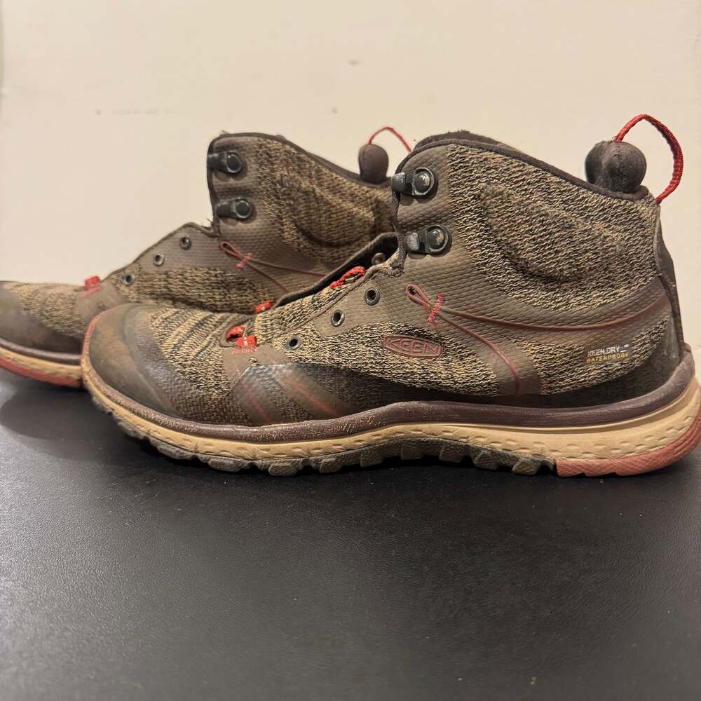 Keen 1017687 Terradora II Waterproof Mid Hiking Brown Boots Shoes Women's 9.5